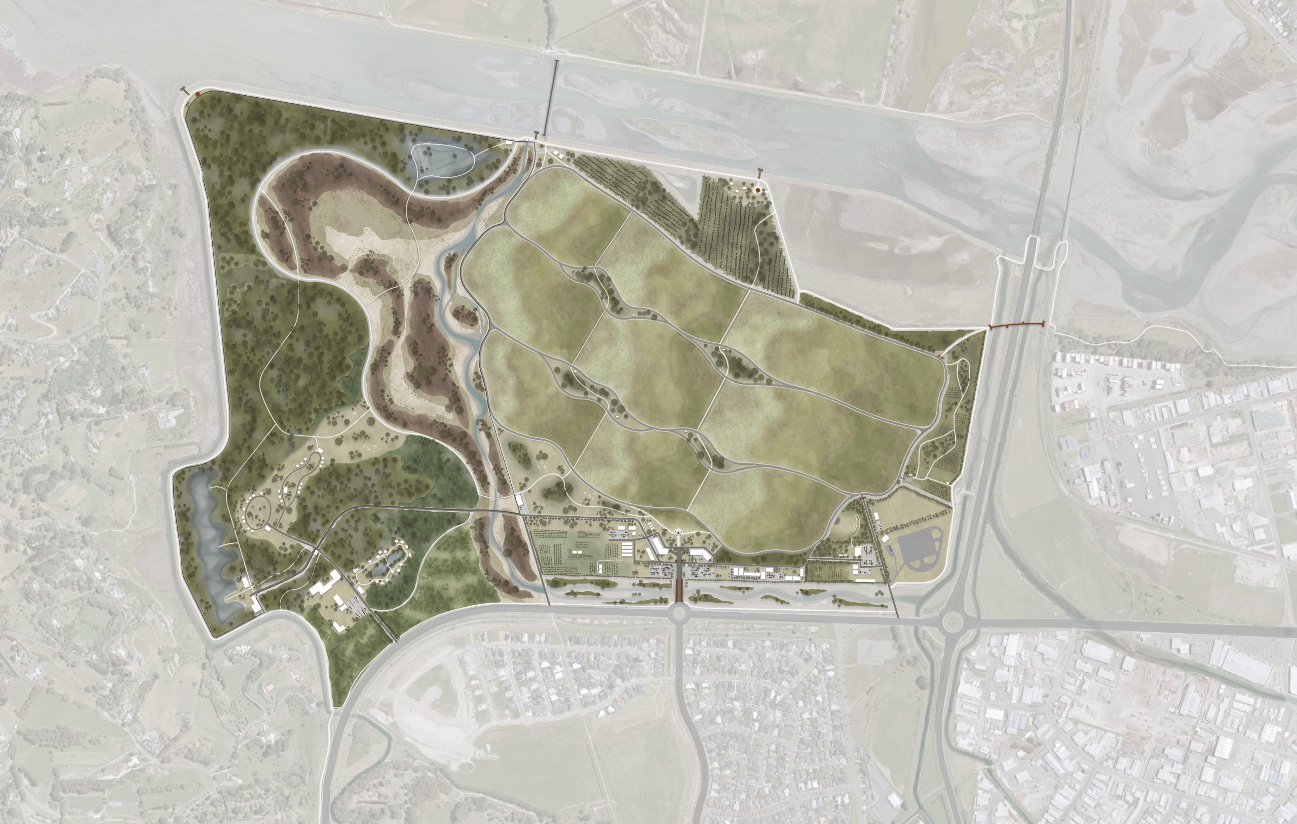 Artist's impression aerial expansion